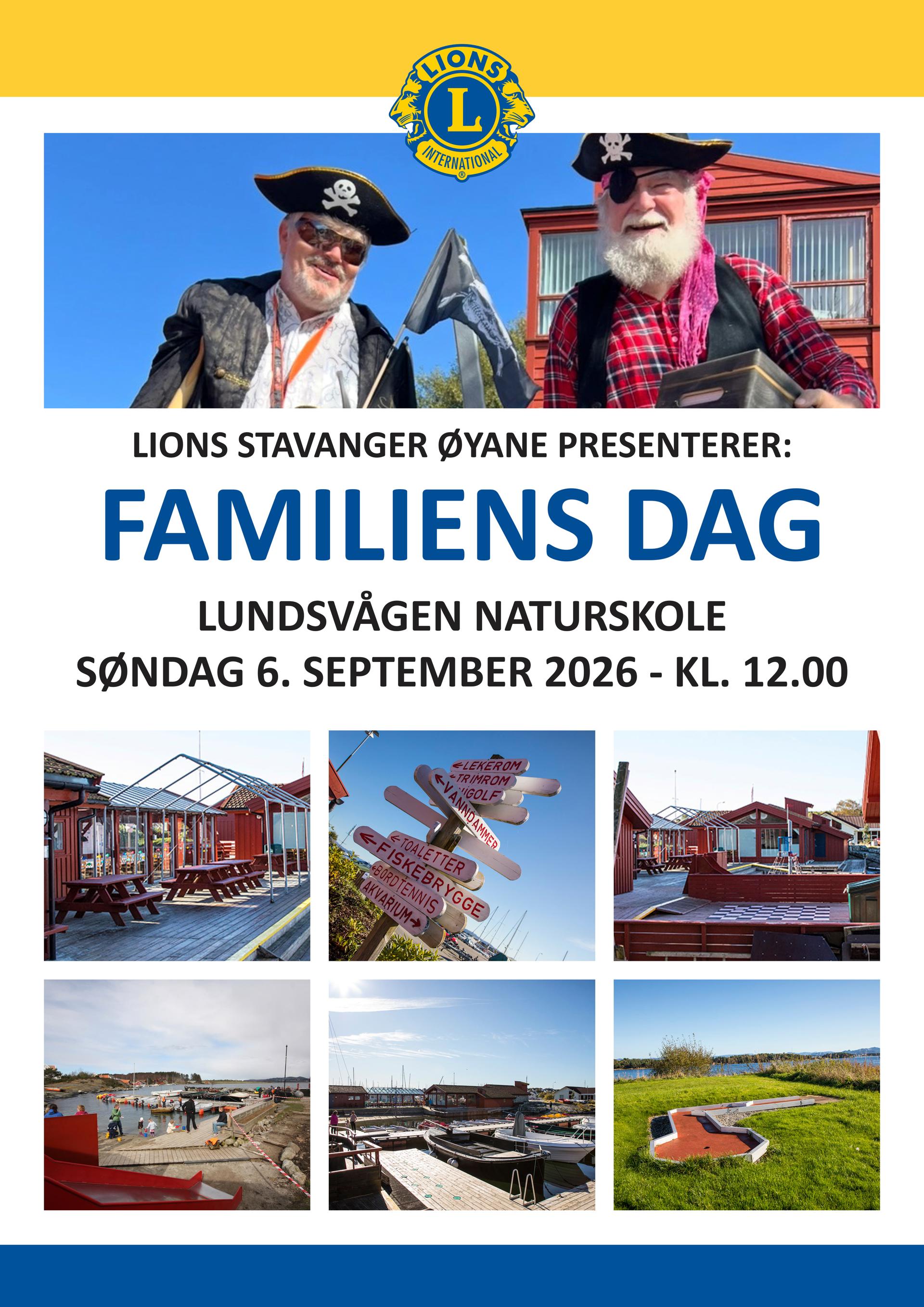 Familens dag 6. september 2026